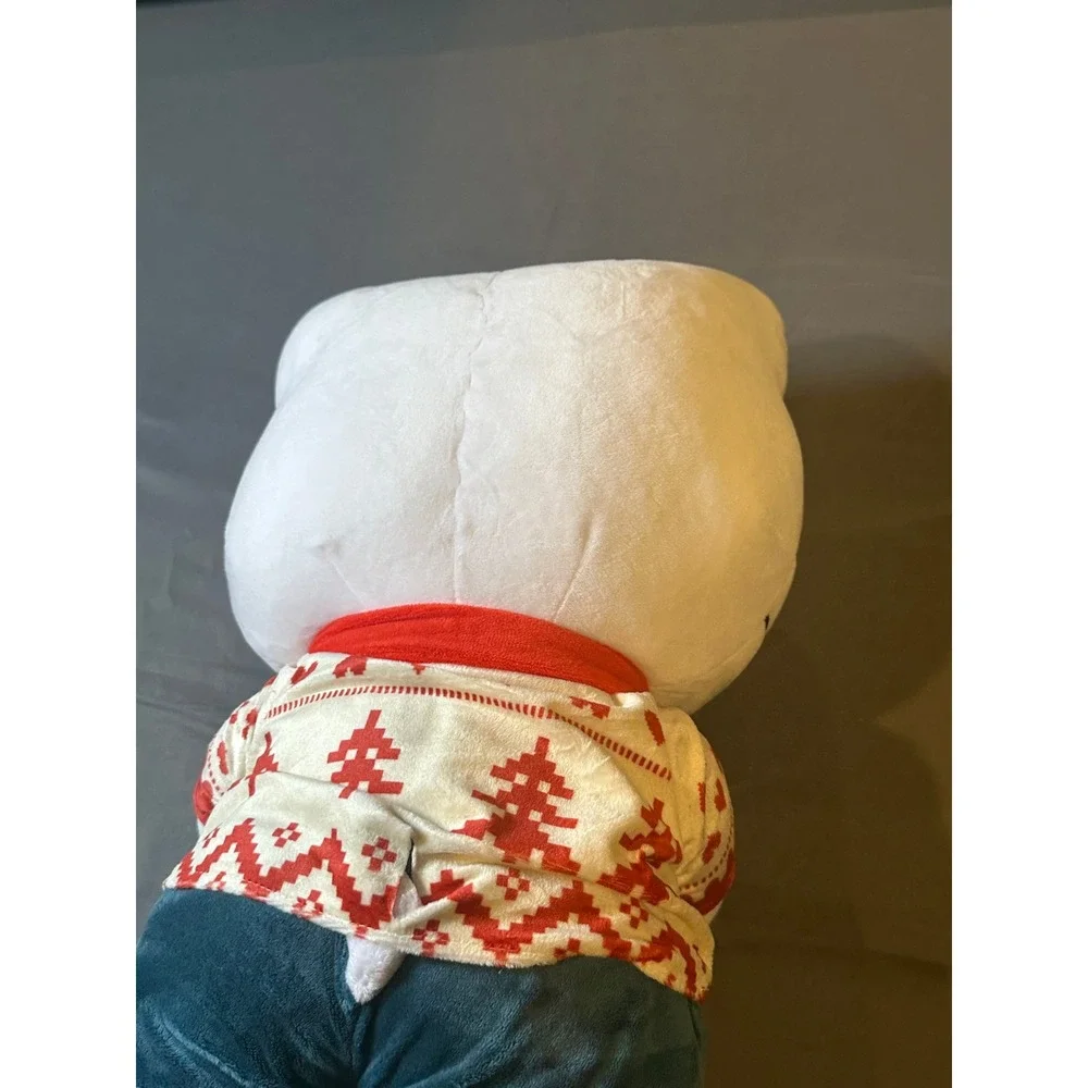 Hello Kitty Holiday Greeter‎ Plush Gemmy Sanrio Christmas Sweater Gift Box 2025
